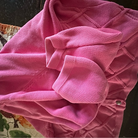 Ya I XL pink cotton cardigan - Picture 5 of 6
